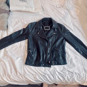 Leather coat women’s